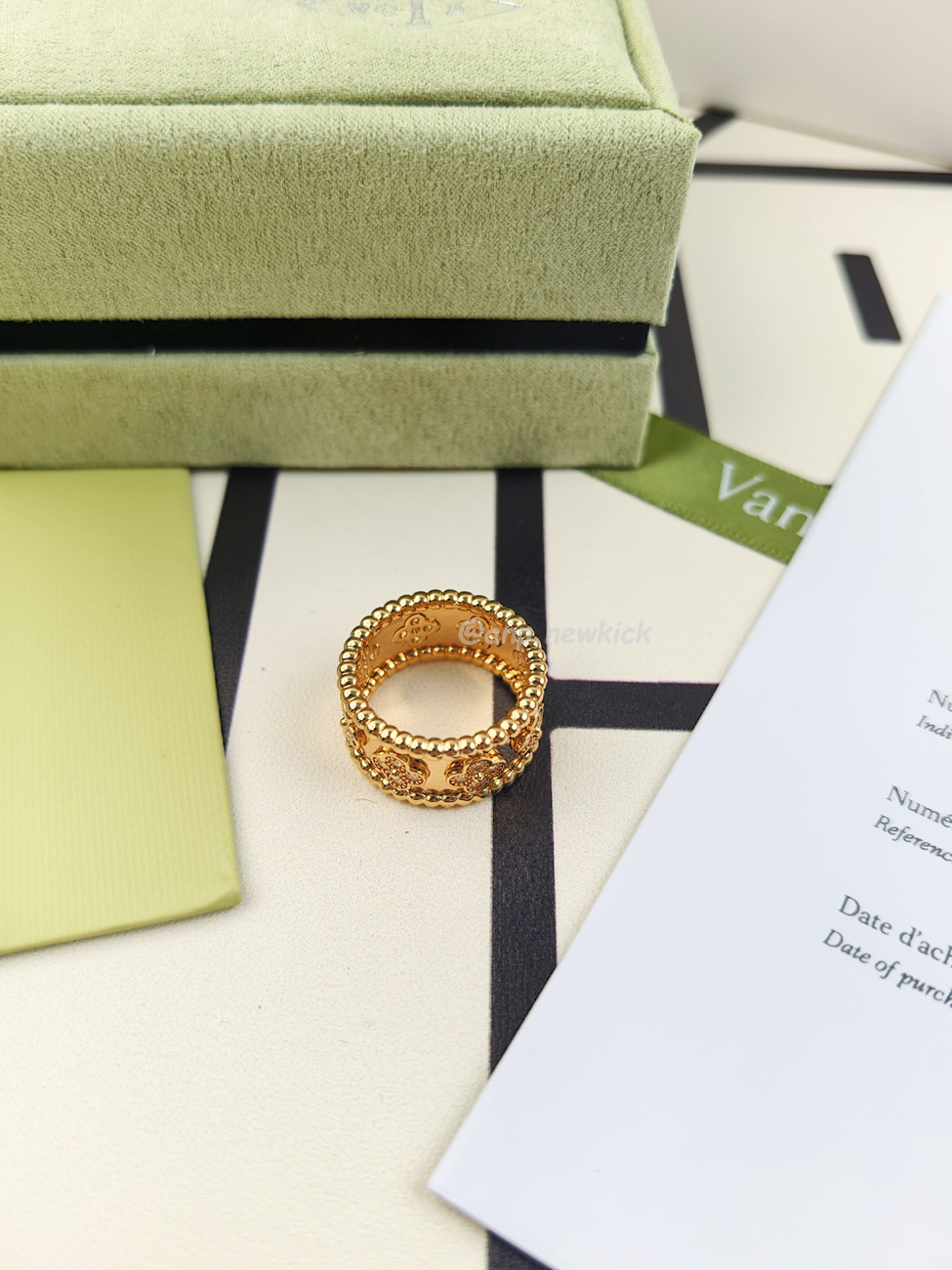 Van Cleef Arpels Full Diamond Ring (9) - www.newkick.vip